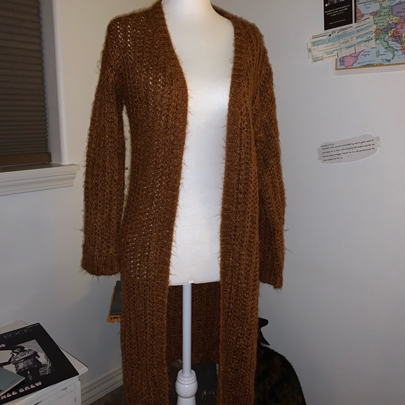 Long sleeve knitted cardigan - Picture 1 of 4